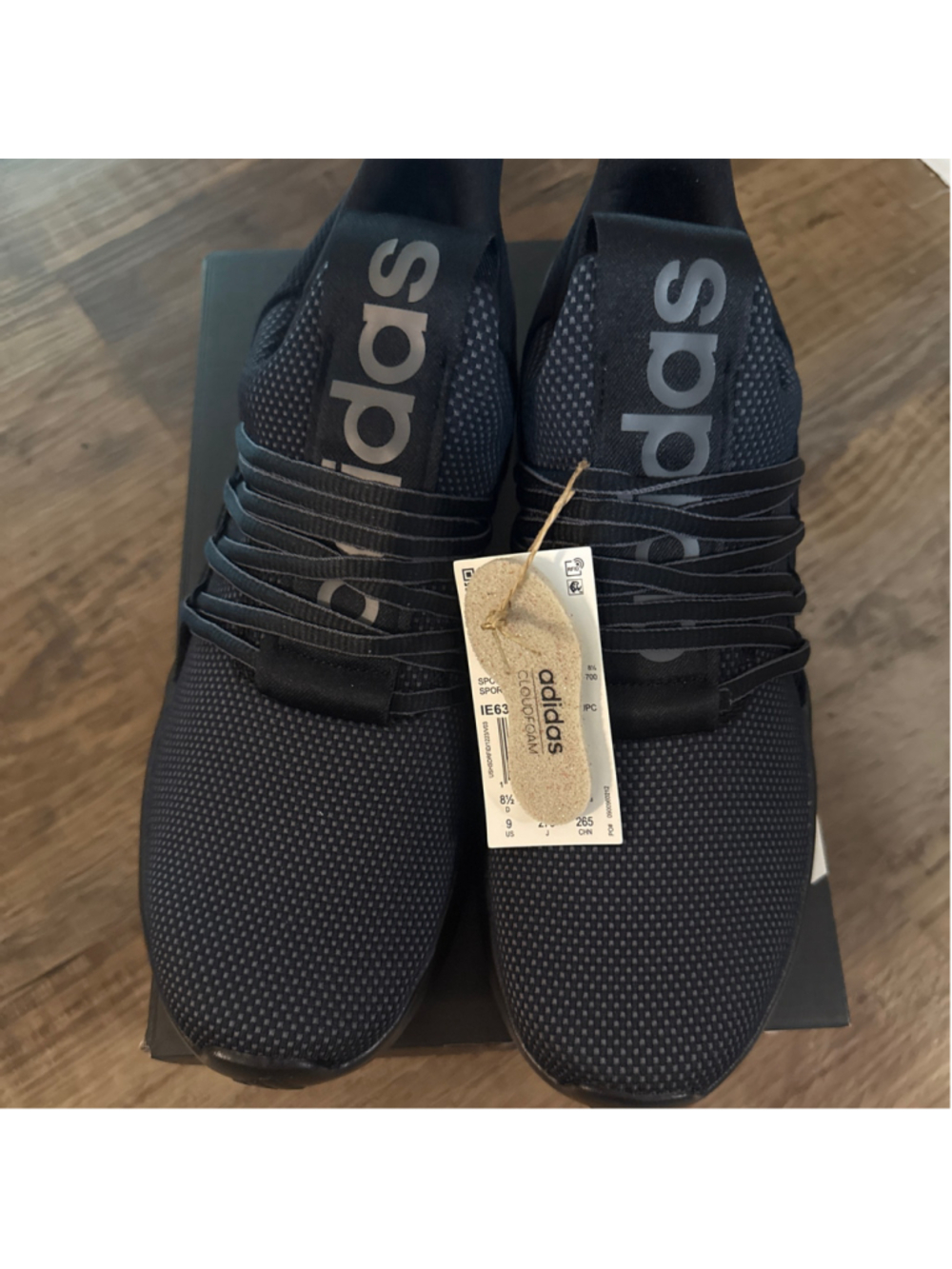 Men's Adidas Lite Racer Adapt 7.0 Sneakers Black Size 9